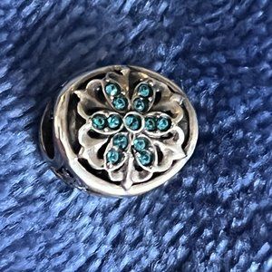 Blue Flower Charm